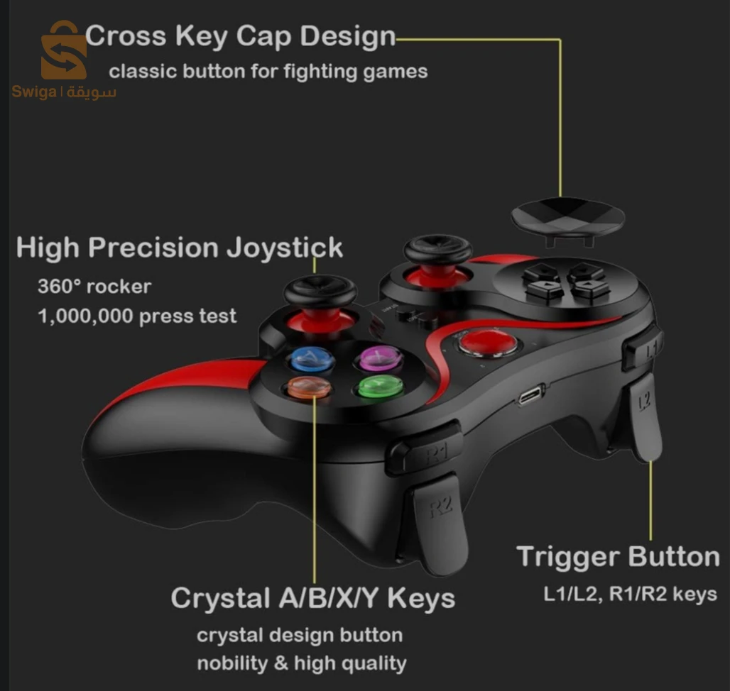 Manette de jeu mobile pour iPhone/Android V13وحدة تحكم الألعاب المحمولة لأجهزة iPhone/Android V13