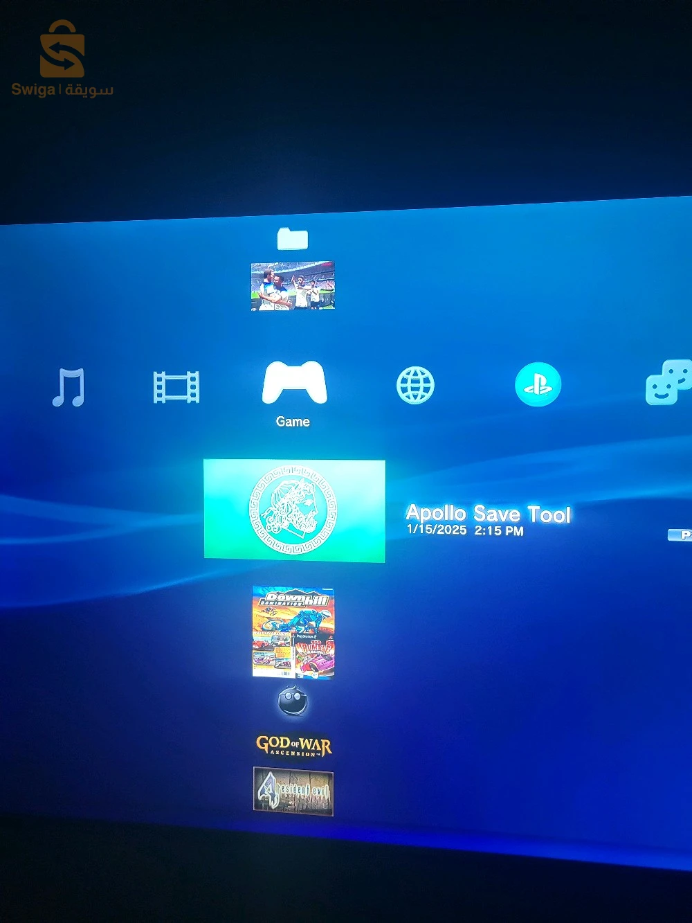 ps3 super slim flashé