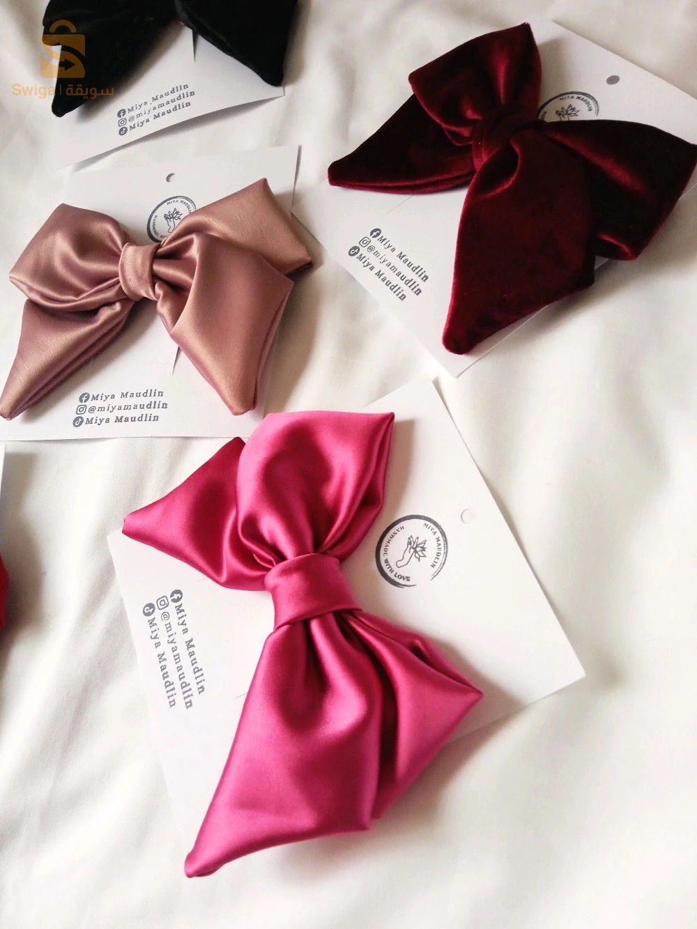Bow Hair clip مساك