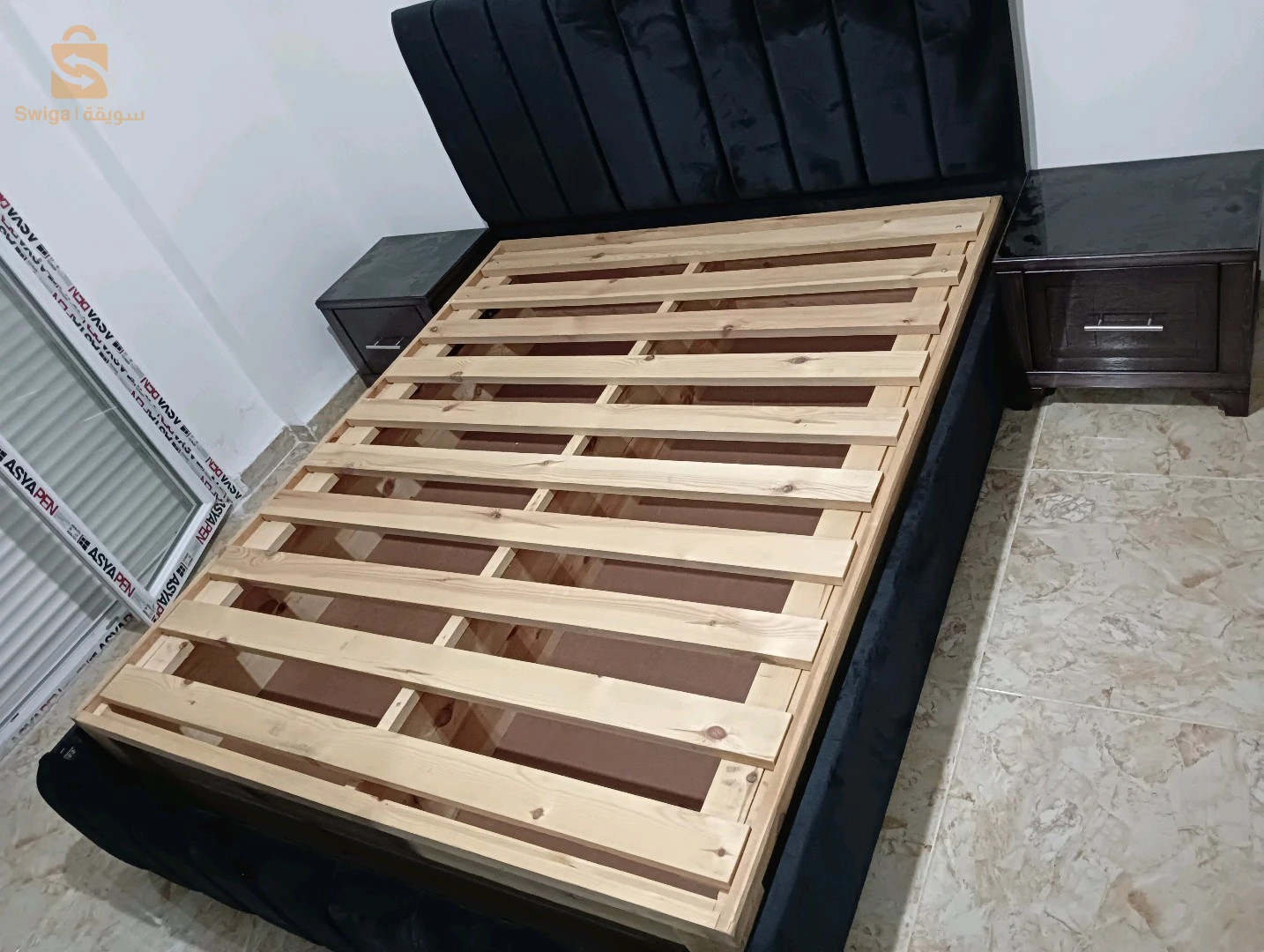 اسرة غرف نوم حسب طلب الزبائن متوفر كل لون