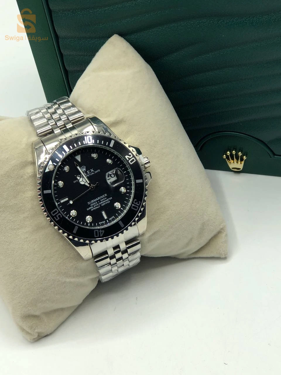 montre Rolex bracelet métallique 🇩🇿🇨🇭✨️