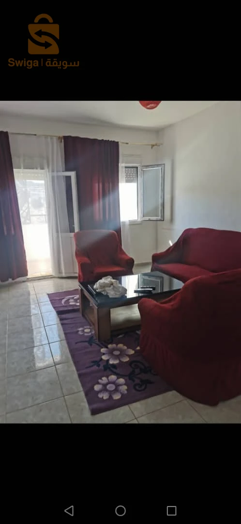 كراء شقة مجهزة ف4 تيبازة الحديقة 0660838823