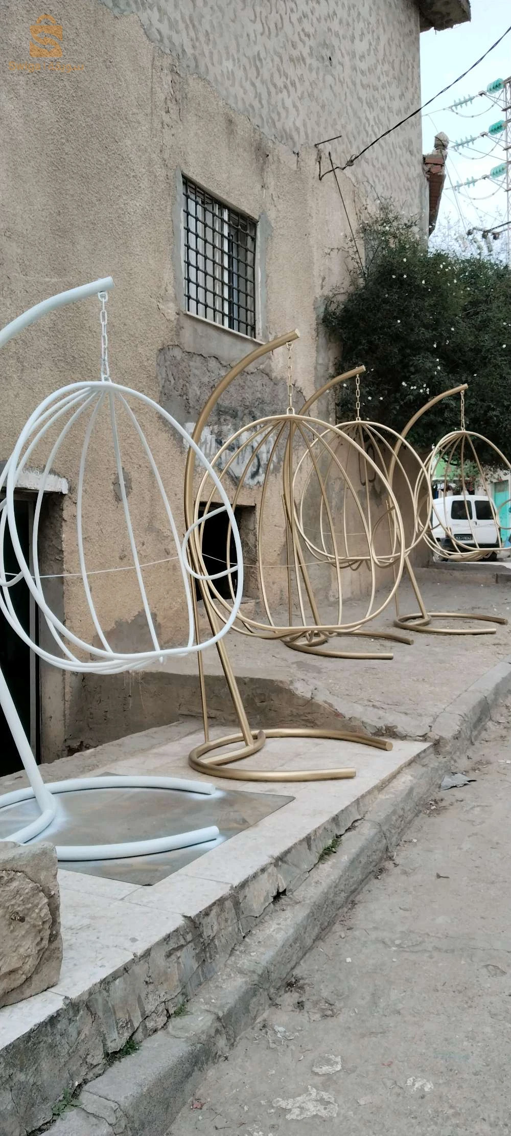 chaise balançoire