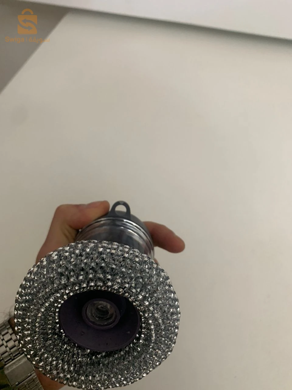 فرشاة يدوية بموزع صابون ✅