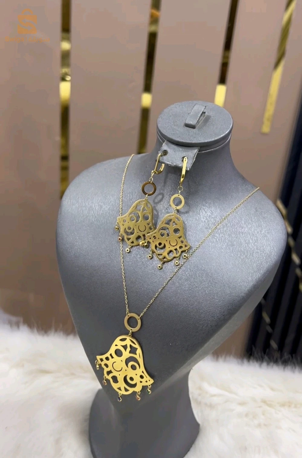 promo parure khamsa très classe en acier inoxydable 🇹🇷✨️