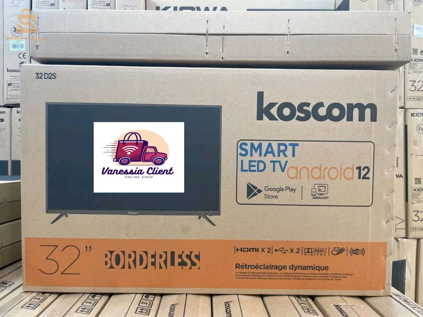Téléviseur 32p Smart koscom