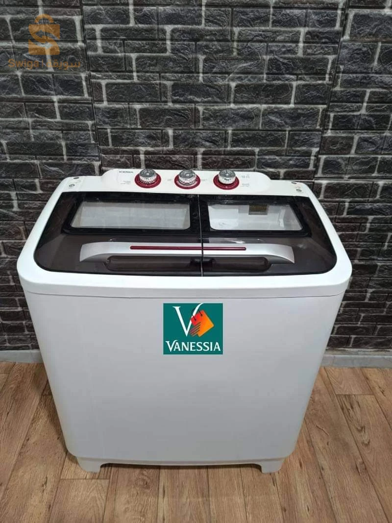 Machine à laver semi automatique marque kiowa 12kg
✅ضمان 24 شهر
✅تحتوي على مؤقت لكل دورة مع عدة مؤشرات أخرى.
✅تحتوي على أزرار غسيل وتفريغ المياه.
✅متوسط وقت الدورة : 15Min.
✅تأتي بحجرتين للغسيل.
✅قدرة الإستيعاب: 12kg.
✅تغسل وتشلل و تعصر