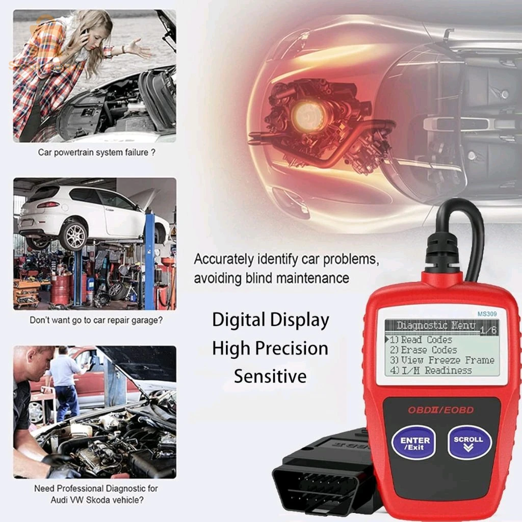 Outil Scanner de Diagnostic Automobile Haute Performance – أداة تشخيص السيارة عالية الأداء