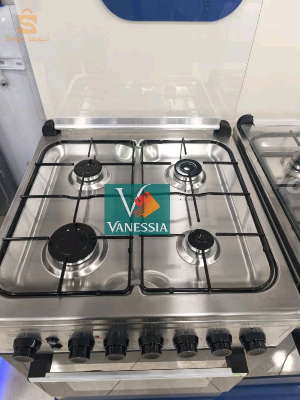 Cuisinière marque géant emerald inox ventiller