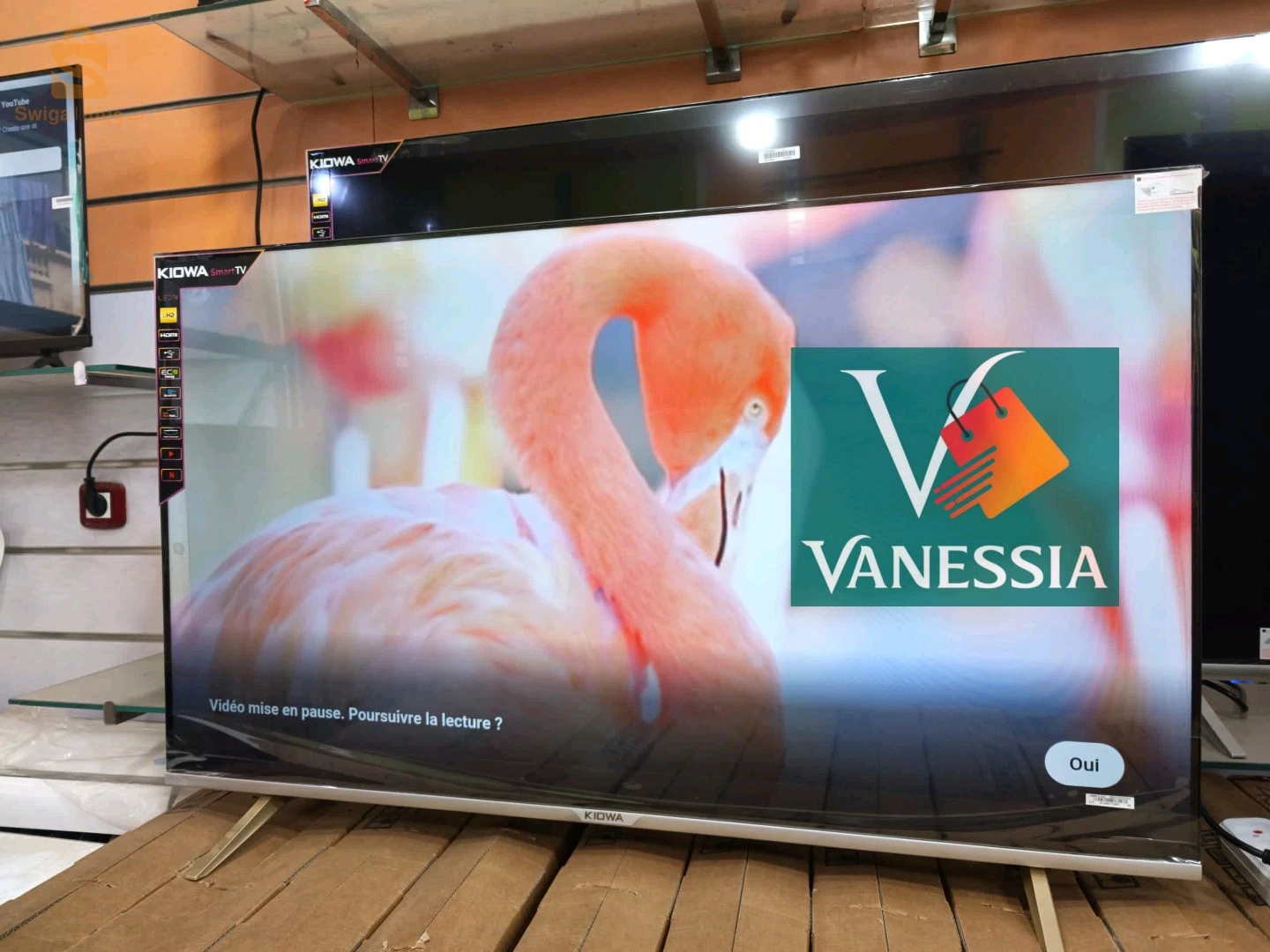 Télévision 50p smart Android marque kiowa 4k