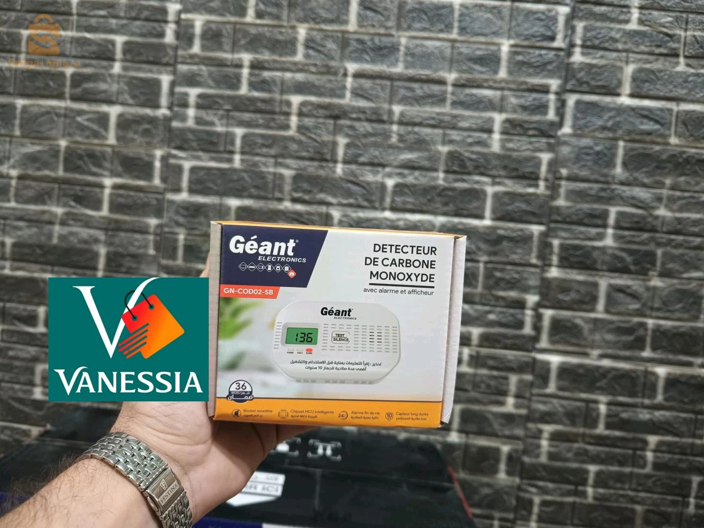 Chauffage marque géant 11kw+ détecteur de Gaz gratuit