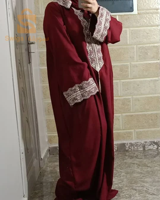 طقم صلاة فضفاض قماش كراب زارا  للرمضان الكريم