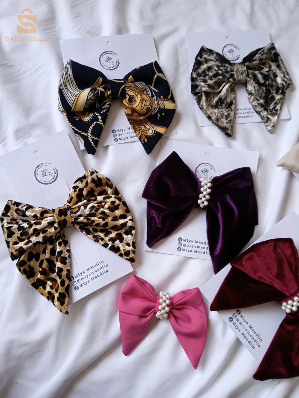 Bow Hair clip مساك
