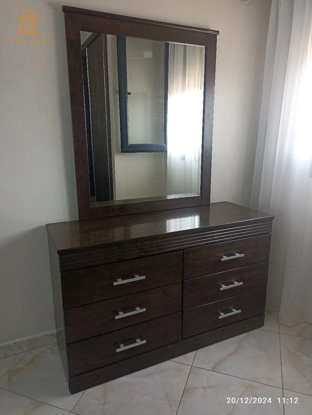 kit chambre à coucher en sedre sans armoire