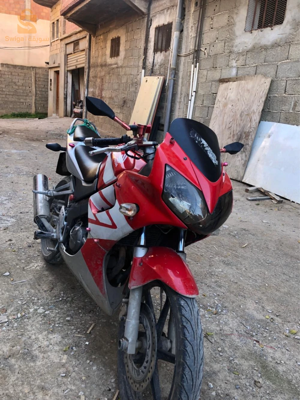 moto à vitesse