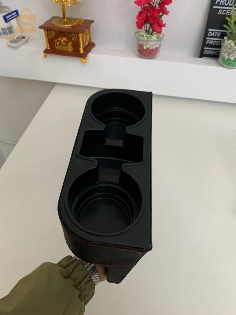 Organisateur de remplissage d’espace de voiture avec porte-gobelet