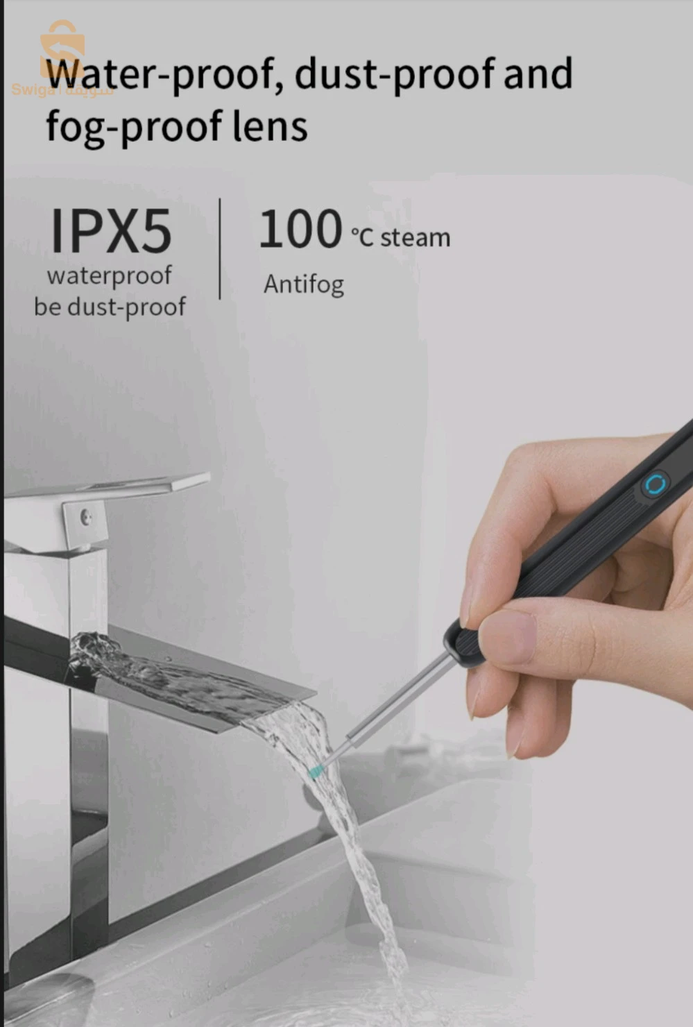 طقم تنظيف الأذن اللاسلكي الذكي مع كاميرا وإضاءة LED NE3
Kit de nettoyage des oreilles intelligents sans fil avec caméra et lumière LED NE3Kit de nettoyage des oreilles intelligents sans fil avec caméra et lumière LED NE3