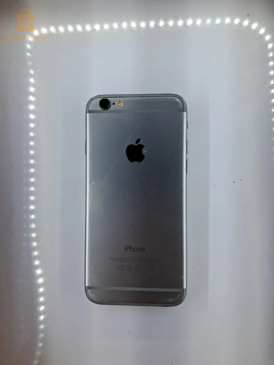 iphone 6 
fih boton li ych3l w yn9s w yzid mymchiwch yt3awdo normal 
battery 100 stockage 64 boton home activ 
contact whatsapp