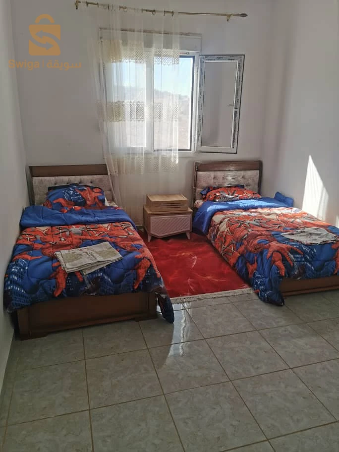 كراء شقة مجهزة ف4 تيبازة الحديقة 0660838823