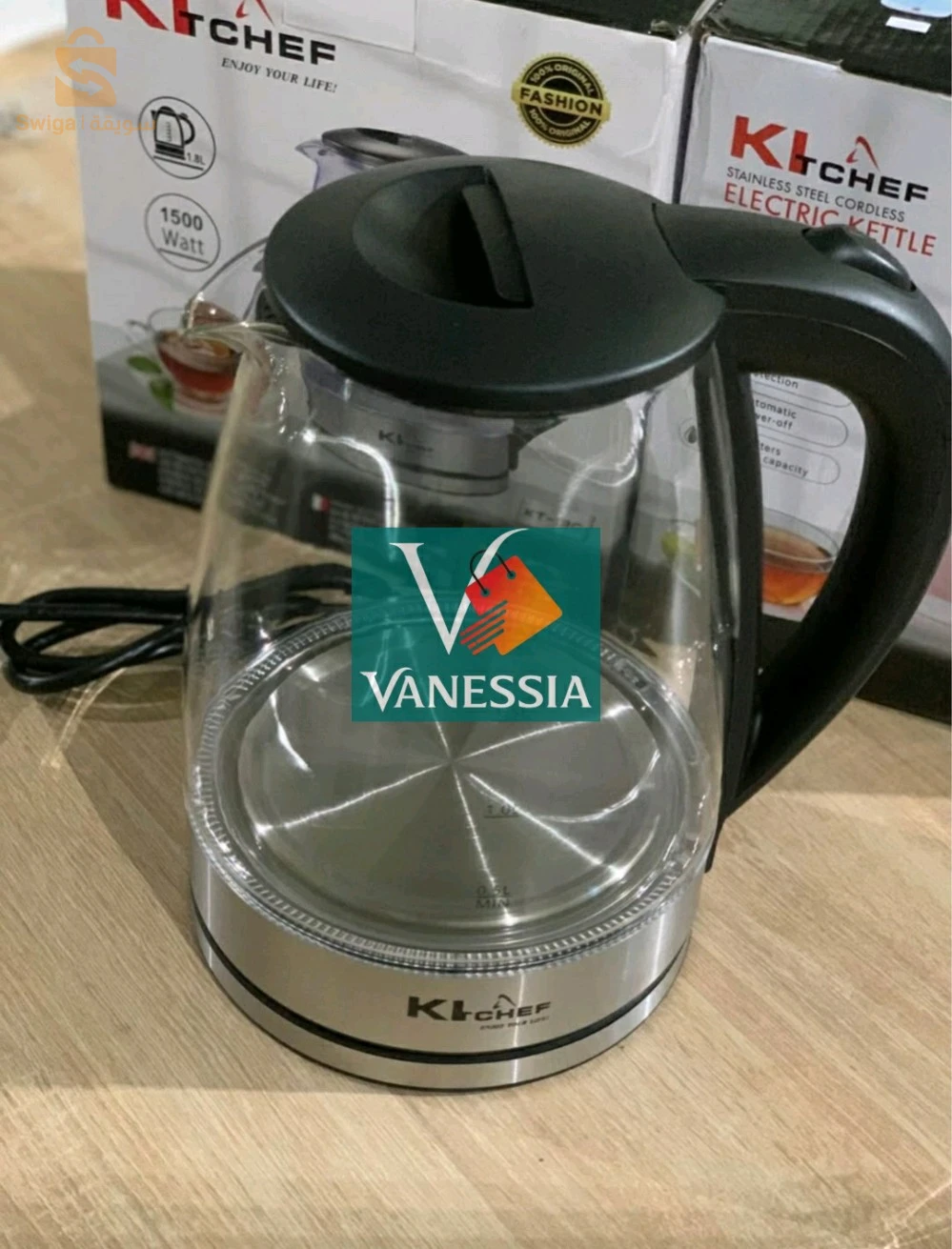 Bouloire marque kitchef 1.8L