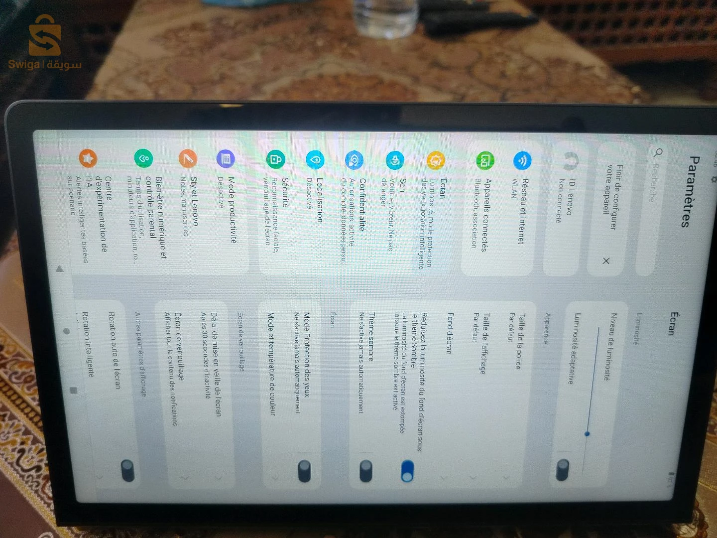 tablette lenovo à vendre