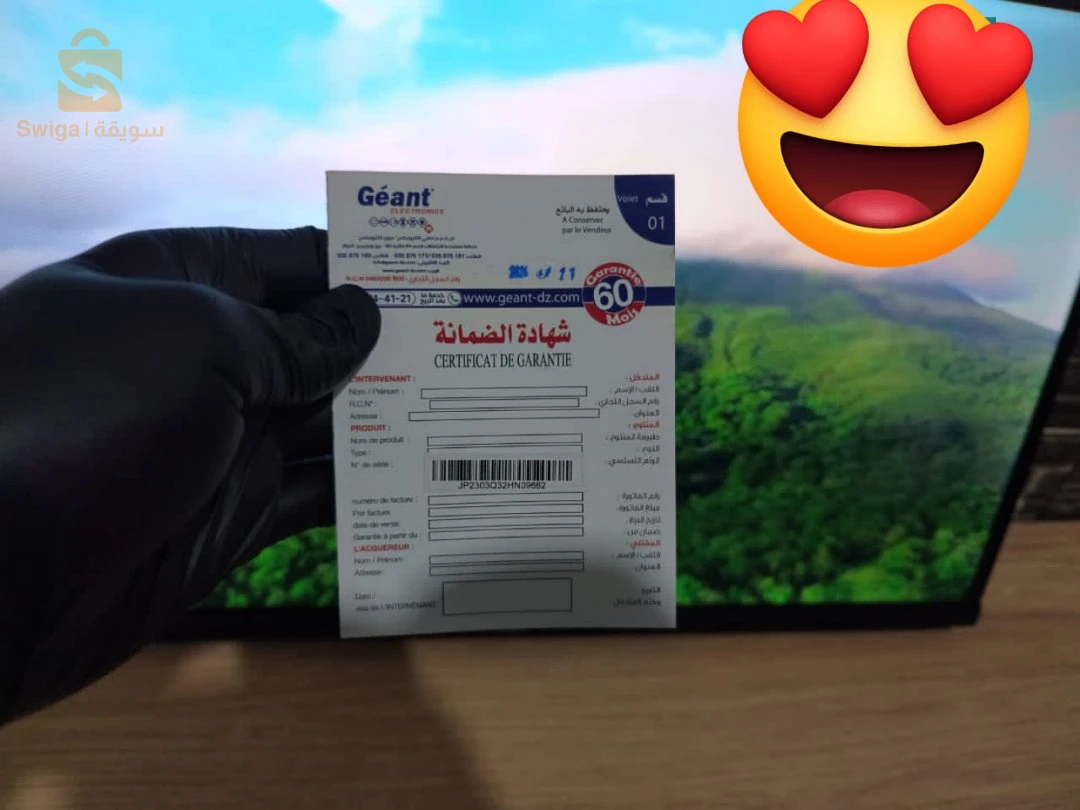 Téléviseur géant 32p+support+démo