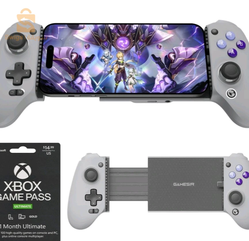 Manette de jeu mobile GameSir G8 Galileo Type-C pour Android et iPhone 15 1 Mois Game Pass Ultimate