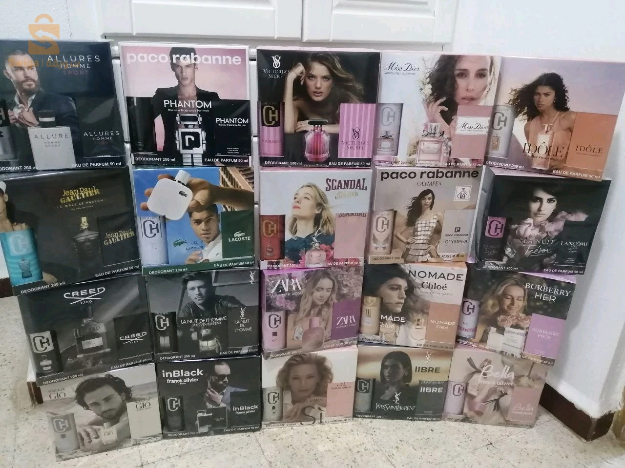 عطر + مزيل العرق نسائي و رجالي