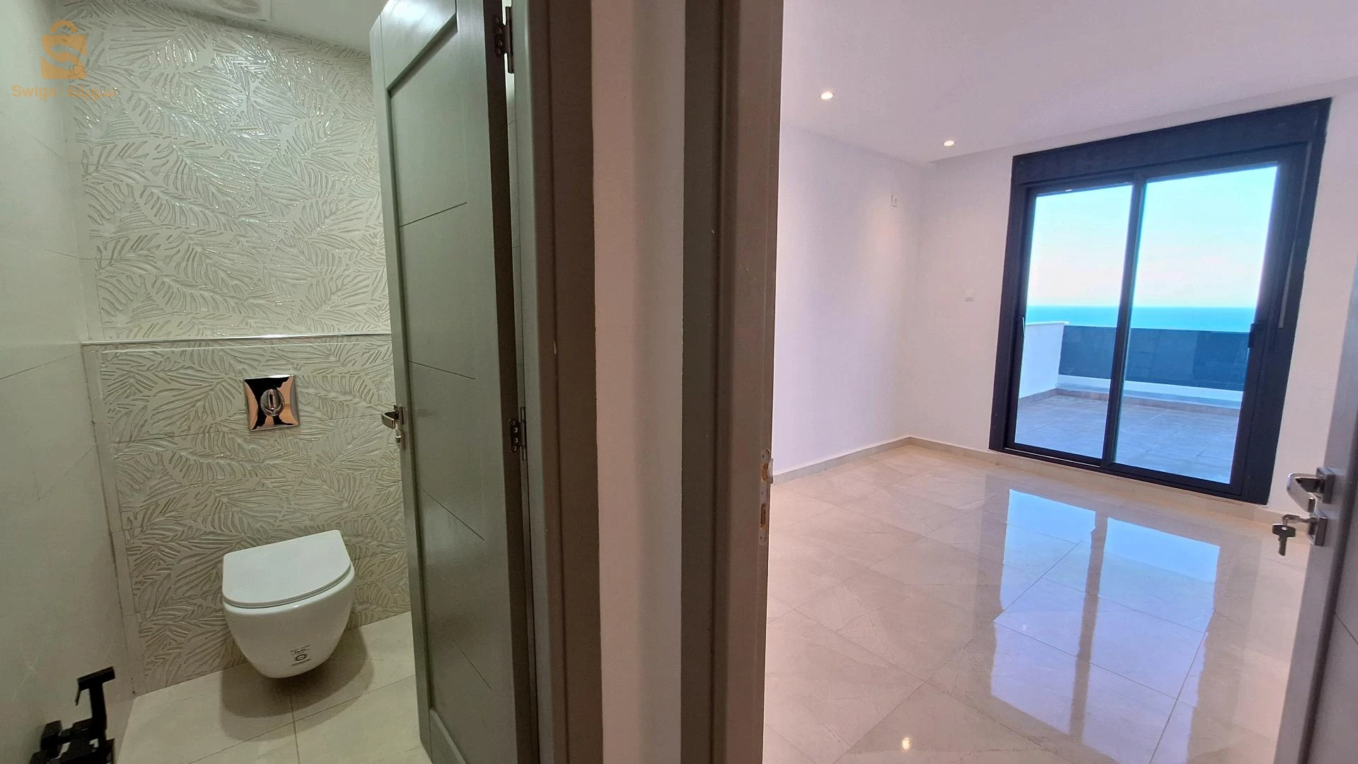 vente F3 vue sur mer à ain turck