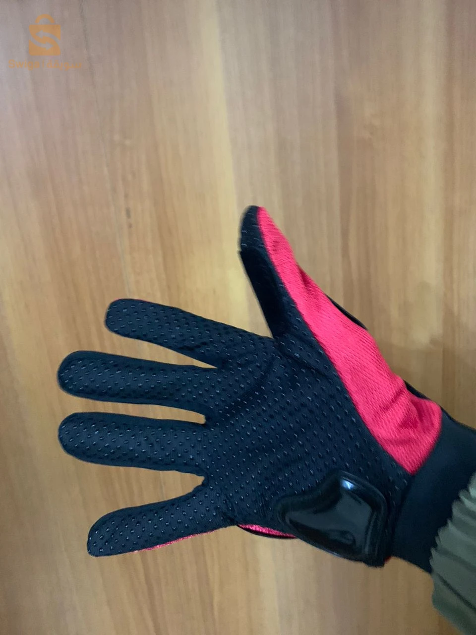 Gants de moto Pro-biker respirants avec protections en caoutchouc antidérapants