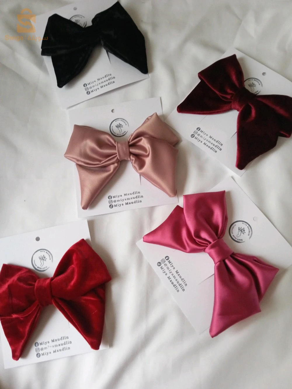 Bow Hair clip مساك