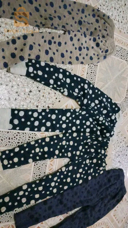 ثلاث سراول صوف خشان مقطنين ي 100ألف