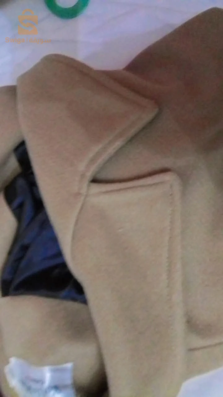 Manteau marron cachemir la bonne qualité