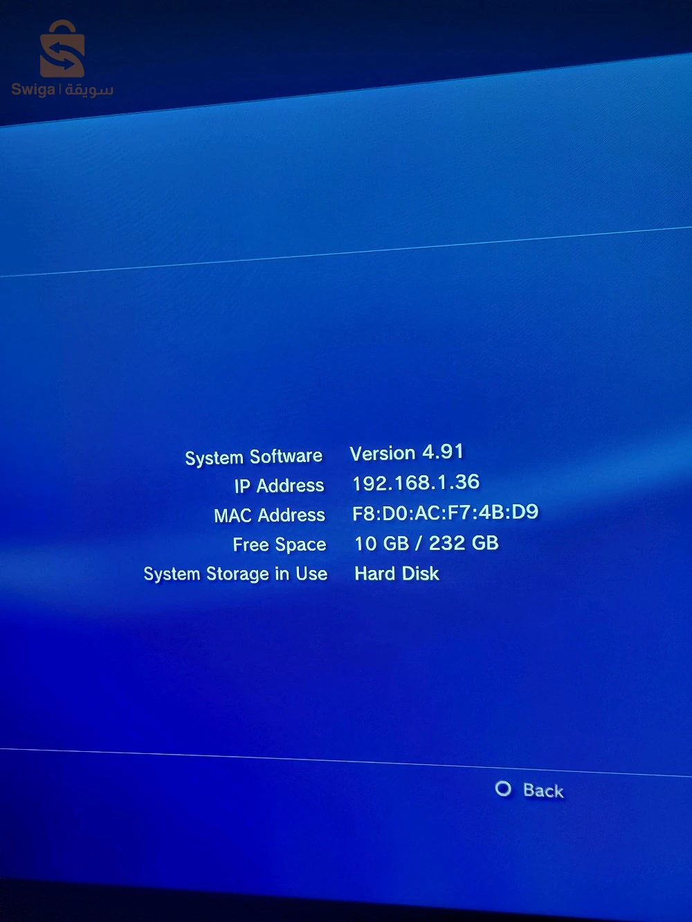 ps3 super slim flashé