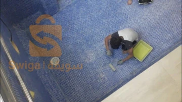 PISCINE en Mosaique Etancheite Exterieur