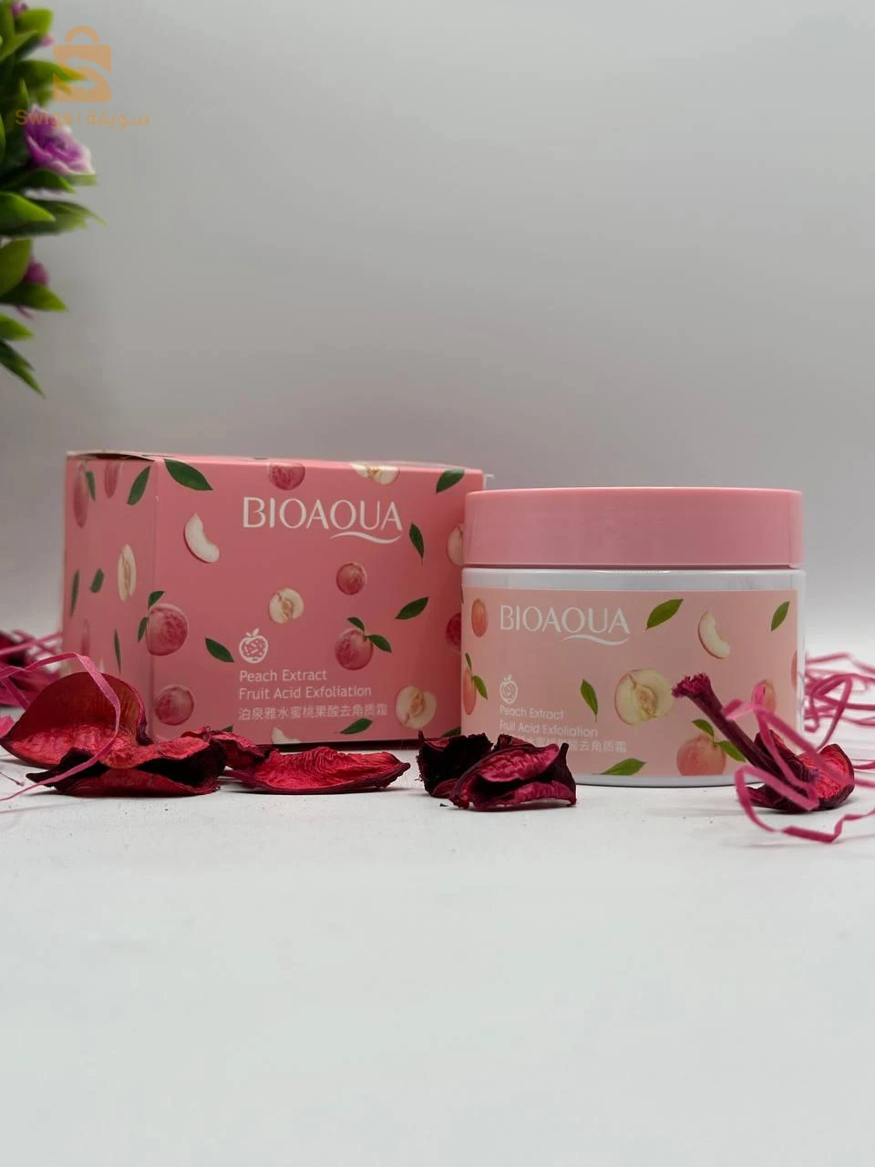 Gel exfoliant BOIAQUA à l'extrait de pêche