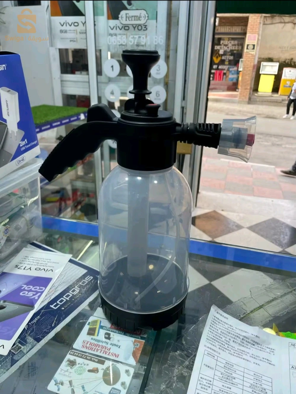 spray 2 litre pour les automobiles