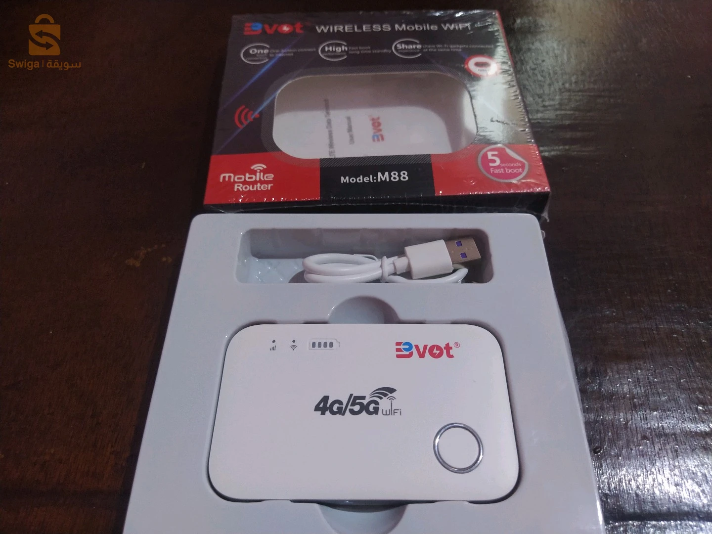 مودام 4G/5G من Bvot تركب فيه إي شريحة تريد