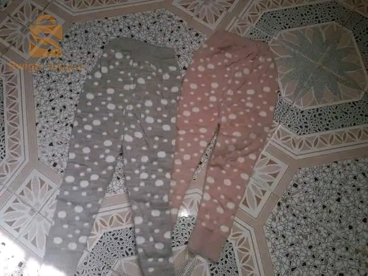 ثلاث سراول صوف خشان مقطنين ي 100ألف