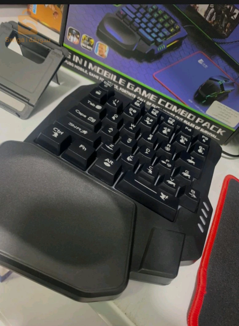 Ensemble de convertisseur de jeu 5en1 pour téléphone Adaptateur de jeu portable à demi-main