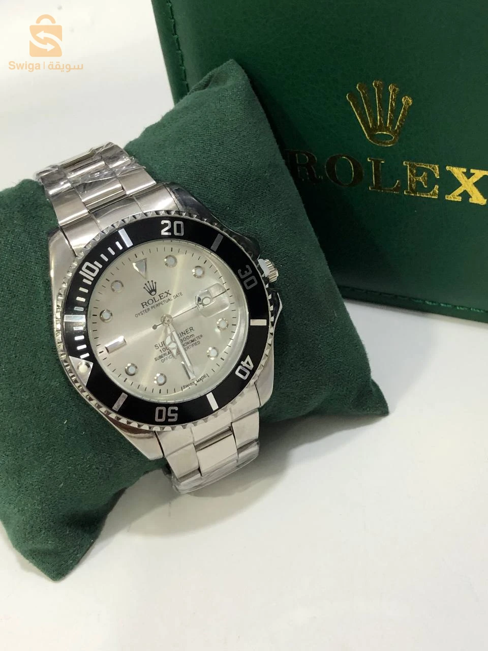 montre Rolex bracelet métallique 🇩🇿🇨🇭✨️