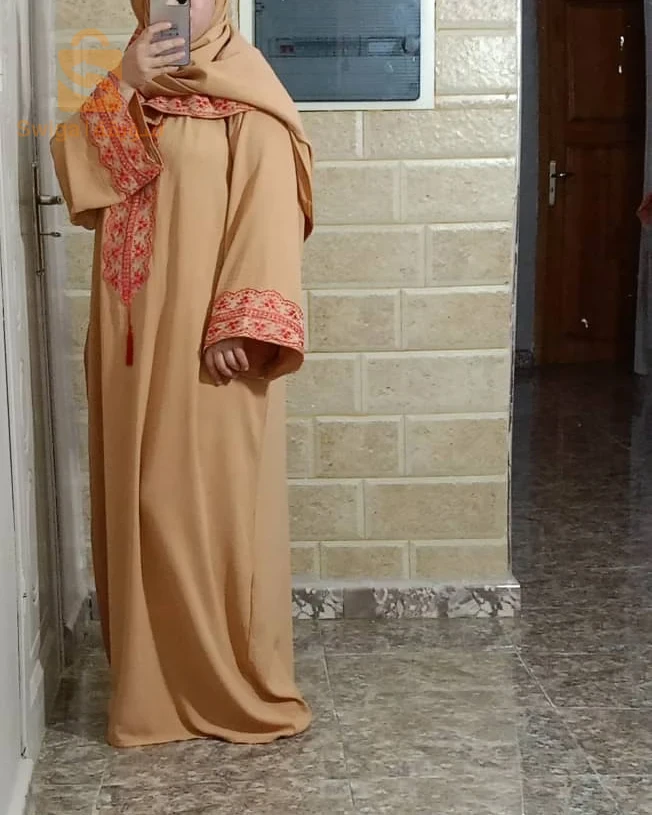 طقم صلاة فضفاض قماش كراب زارا  للرمضان الكريم