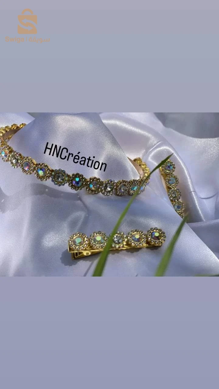 accessoires cheveux -  plateau miroir - les dattes fourrées