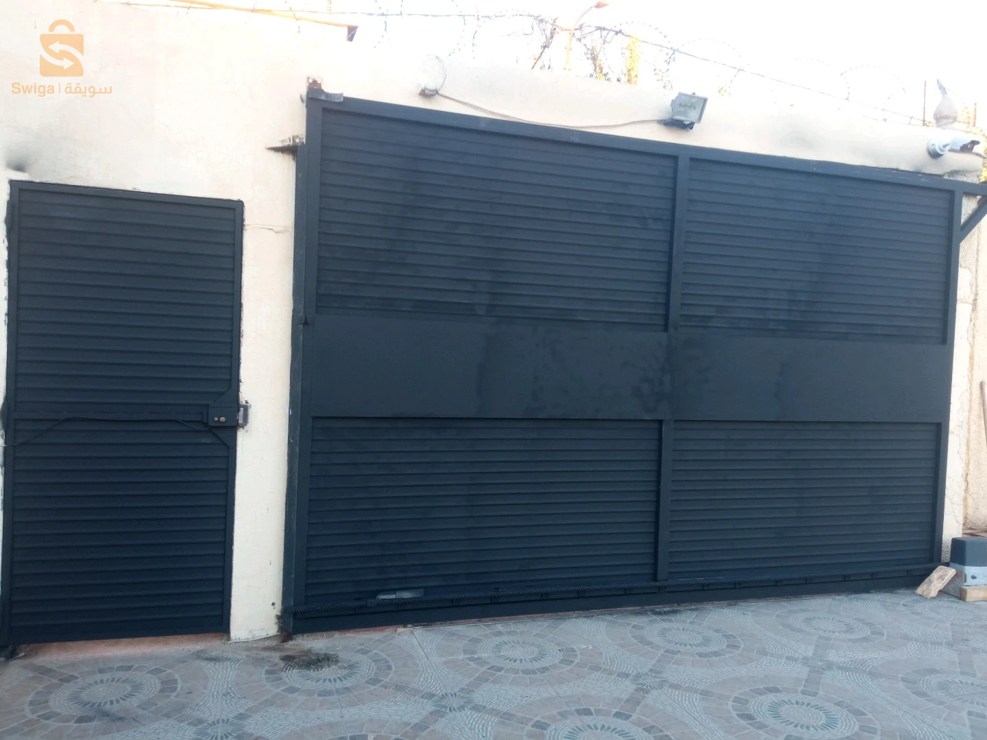 rideau électrique et toutes les portails