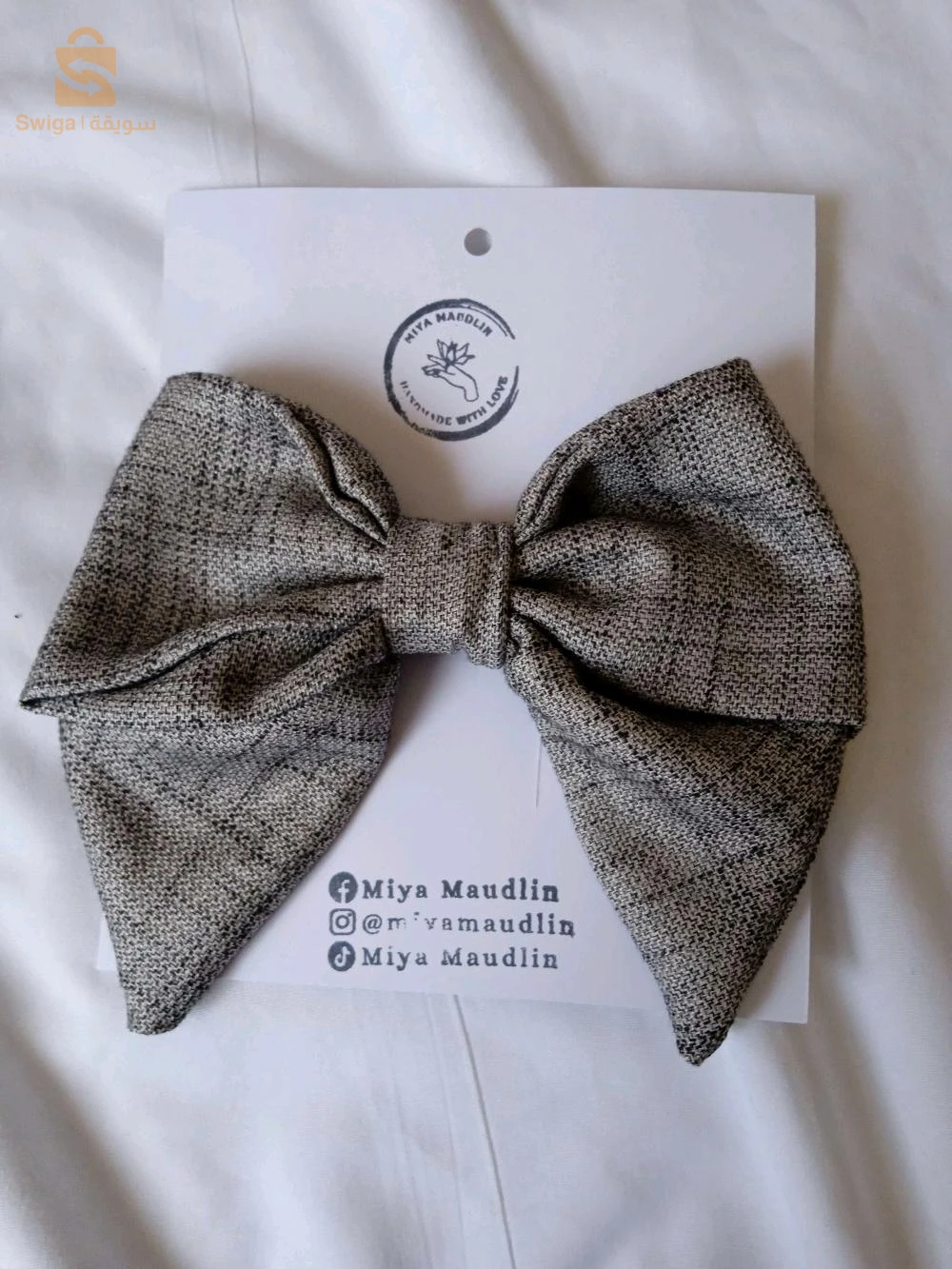 Bow Hair clip مساك