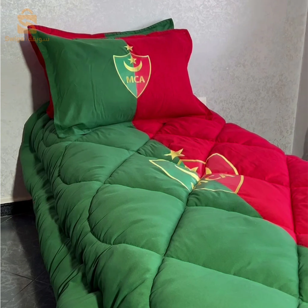 Pack de Lit Sportives Couette et 2 Oreillers USMA &amp; MCA – طقم سرير