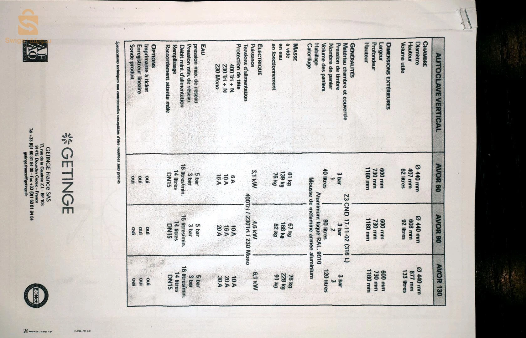 autoclave stérilisateur