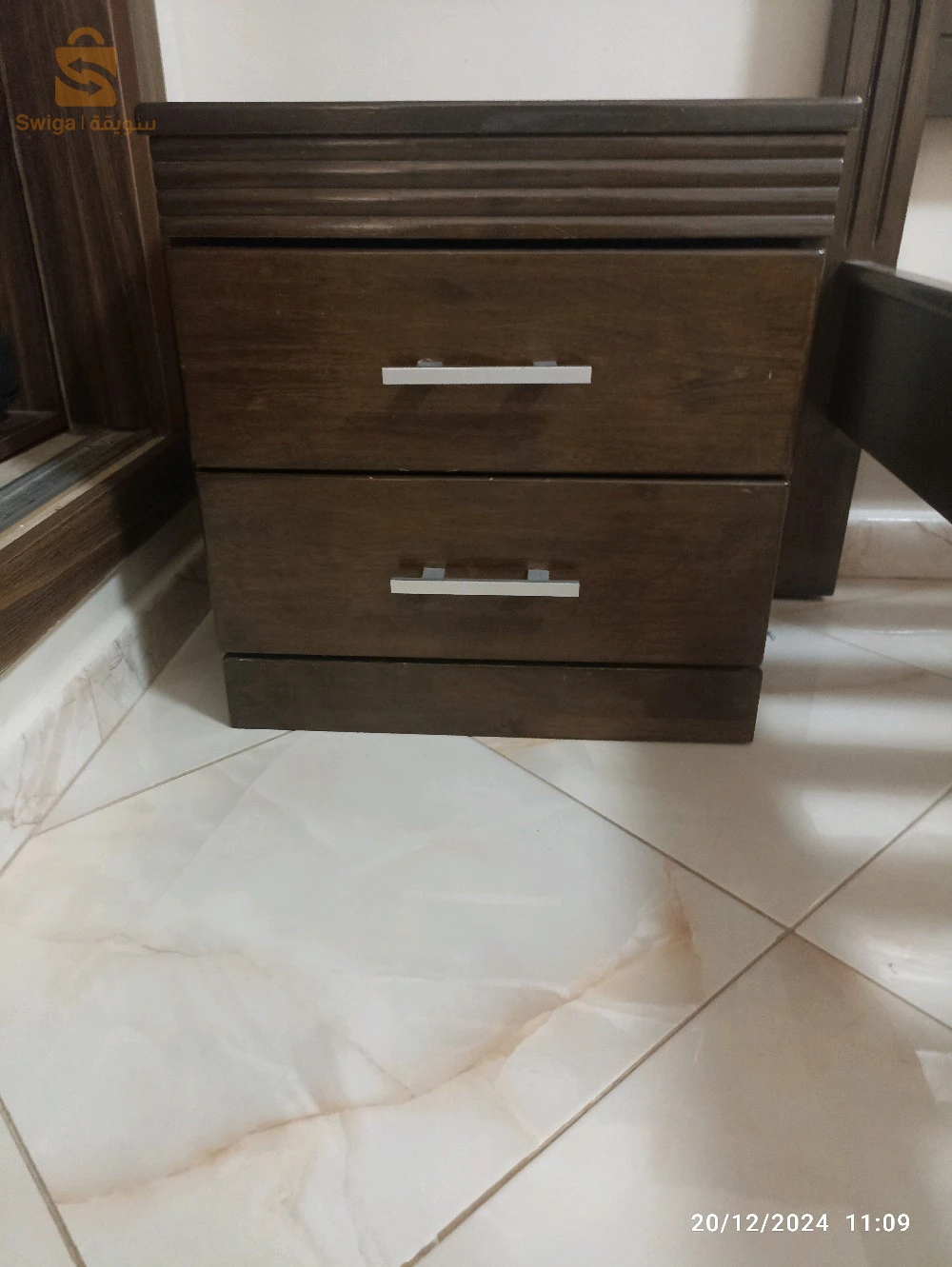 kit chambre à coucher en sedre sans armoire