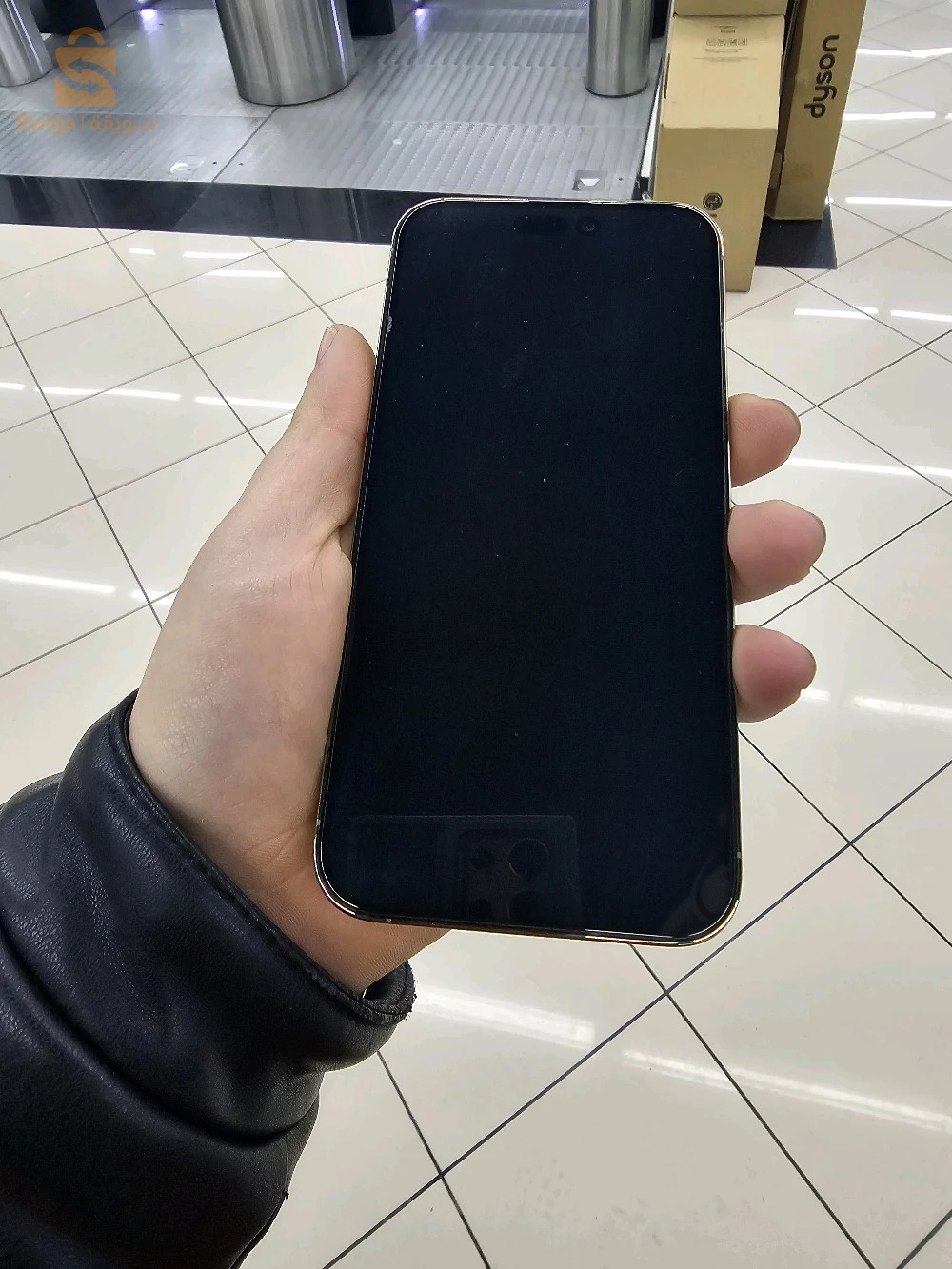 iPHONE


14 Pro Max CE ₩₩256gb


battery


100%


₽e etat 10/10
205000