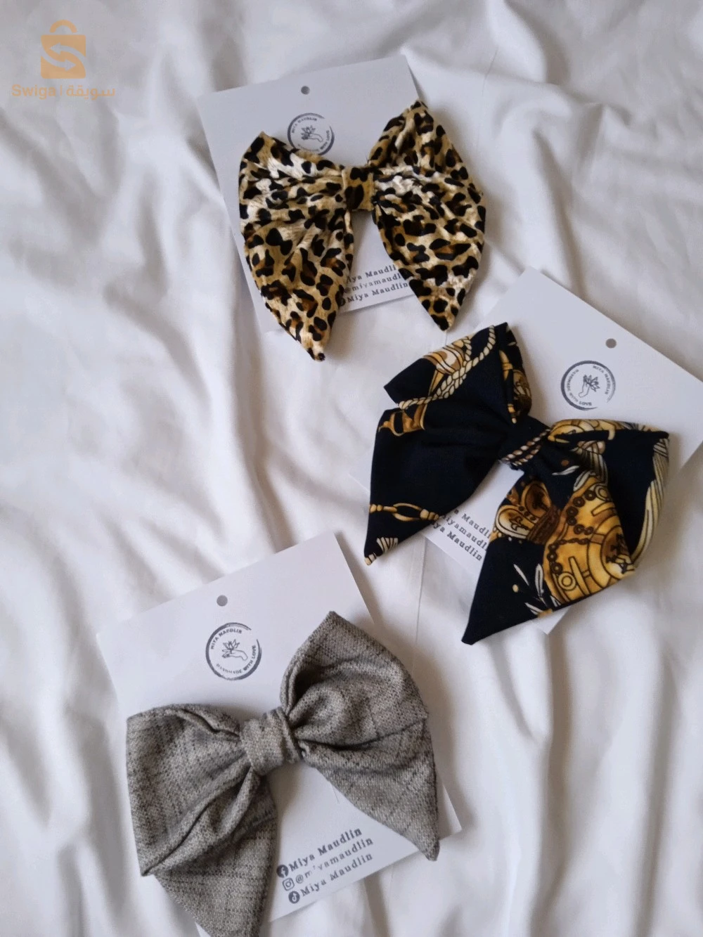 Bow Hair clip مساك